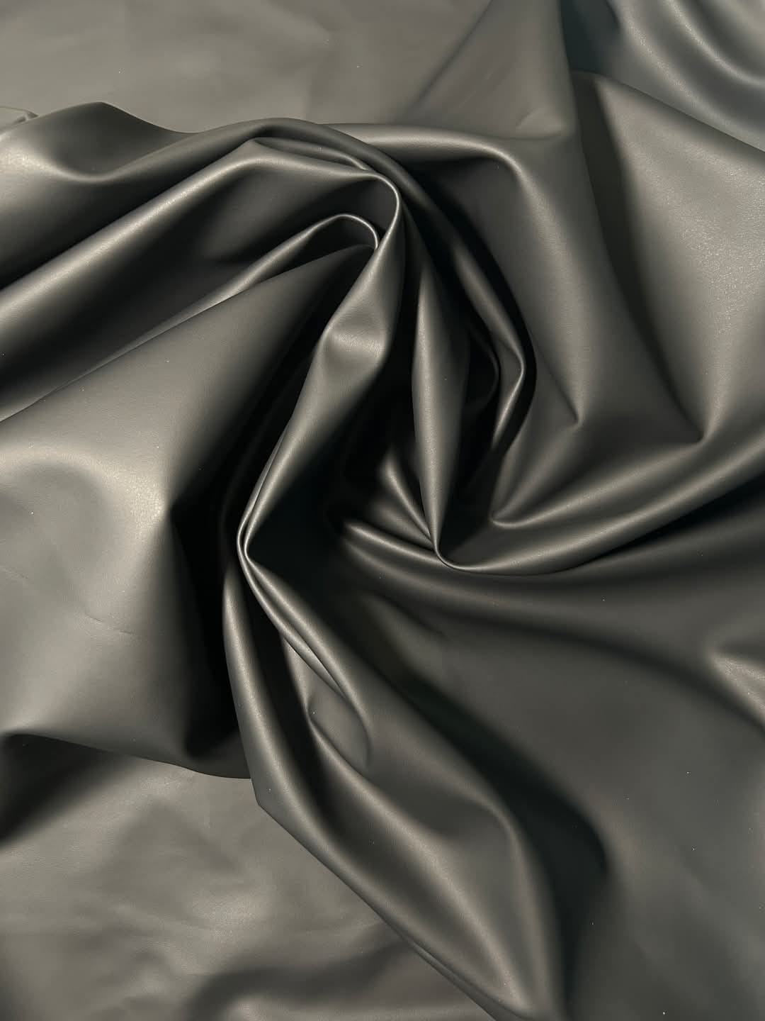 Black leather